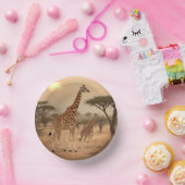 Giraffe in Afrika Papieren Kommen (Feest)