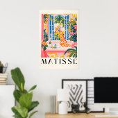 Giraffe in badkuip print Funny Matisse stijl (Thuiskantoor)
