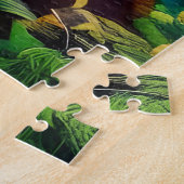 Giraffe in de bomen legpuzzel (Zijkant)