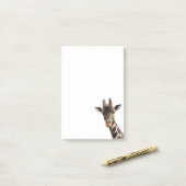 Giraffe in de hoek Post Het merkt op Post-it® Notes (Op bureau)
