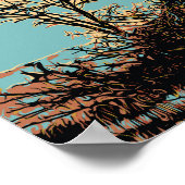 Giraffe in de Mwea National Reserve (Kenia) Poster (Hoek)