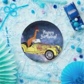 Giraffe in de ruimte Party Paper Borden Papieren Bordje (Feest)