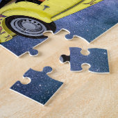 Giraffe in de ruimte Puzzel (Zijkant)