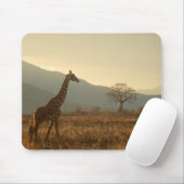 Giraffe in de Savannah Muismat (Met muis)
