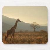 Giraffe in de Savannah Muismat (Voorkant)