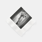 Giraffe in een Cityscape Servet (Hoek)