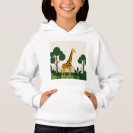 Giraffe in het bos