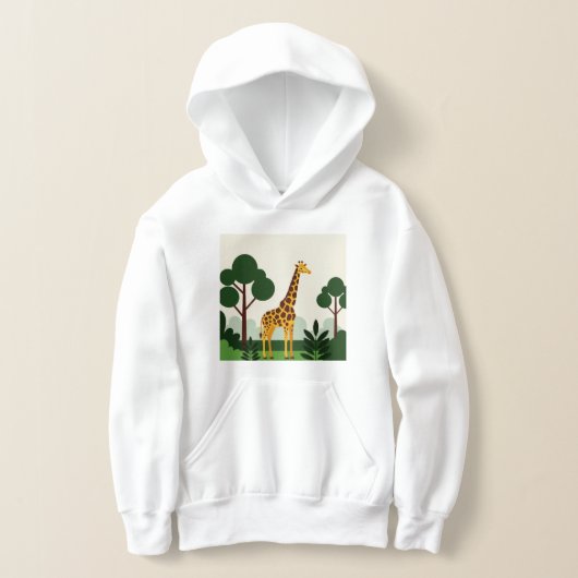 Giraffe in het bos (Laagn)