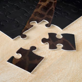 Giraffe_In het moonlicht. Legpuzzel (Zijkant)