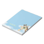 Giraffe in het  Notitieblok Clouds (Linkerzijde)