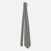 Giraffe in hoge hoed met sigaar stropdas (Achterkant)