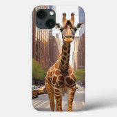 Giraffe in NYC Case-Mate iPhone Case (Achterkant)