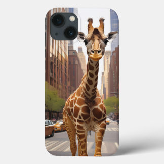 Giraffe in NYC Case-Mate iPhone Case