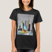 Giraffe in Serengeti - Oerwoud T-shirt (Voorkant)