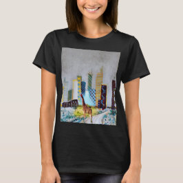 Giraffe in Serengeti - Oerwoud T-shirt