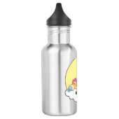 Giraffe in slaapstand met cloud & Sun Waterfles (Links)