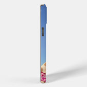 Giraffe in sparkly roze pet Case-Mate iPhone case (Achterkant / Rechts)