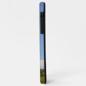 Giraffe in sparkly roze pet Case-Mate iPhone case (Achterkant/links)