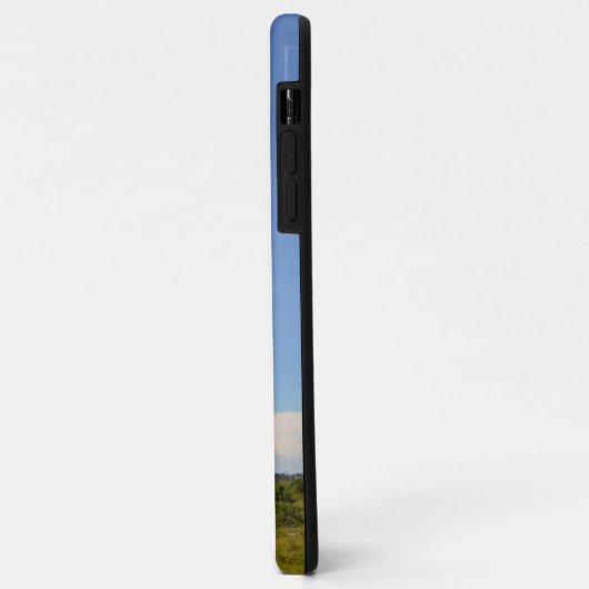 Giraffe in sparkly roze pet Case-Mate iPhone case (Achterkant/links)