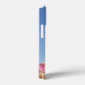 Giraffe in sparkly roze pet Case-Mate iPhone case (Achterkant / Rechts)