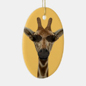 Giraffe Incognito Keramisch Ornament (Rechts)