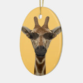 Giraffe Incognito Keramisch Ornament (Links)