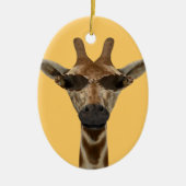 Giraffe Incognito Keramisch Ornament (Voorkant)