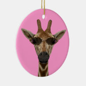 Giraffe Incognito Keramisch Ornament (Rechts)