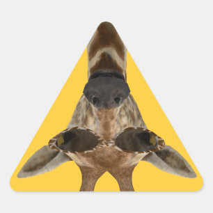 Giraffe Incognito Sticker