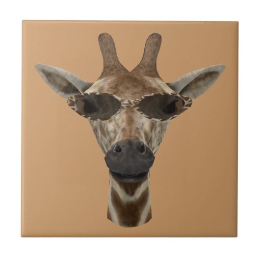 Giraffe Incognito Tegeltje (Voorkant)