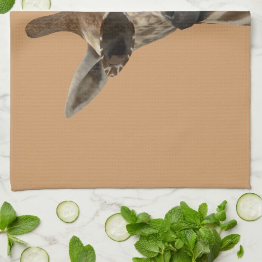 Giraffe Incognito Theedoek (Gevouwen)