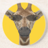 Giraffe Incognito Zandsteen Onderzetter (Voorkant)