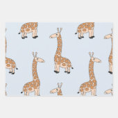 Giraffe Inpakpapier Vel (Voorkant 3)