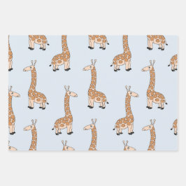 Giraffe Inpakpapier Vel