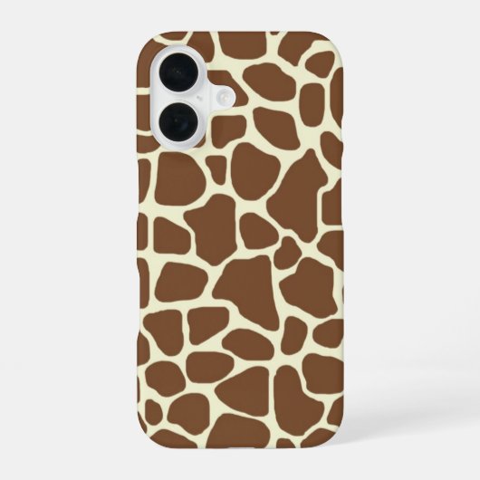 Giraffe iPhone 16 Hoesje (Achterkant)