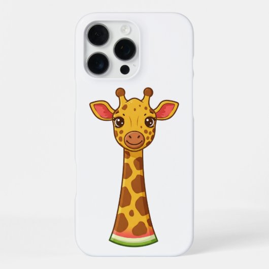Giraffe iPhone Hoesje (Achterkant)