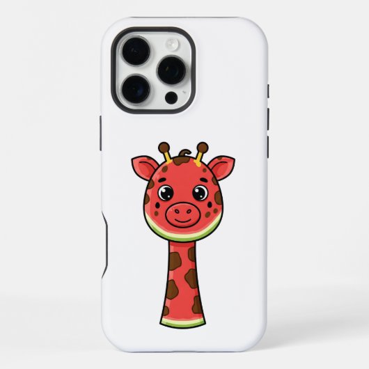 Giraffe iPhone Hoesje (Achterkant)