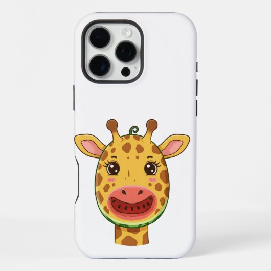 Giraffe iPhone Hoesje (Achterkant)