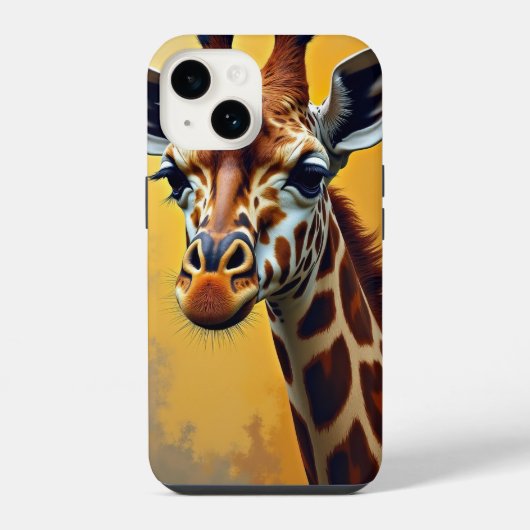 Giraffe iPhone Hoesje (Achterkant)