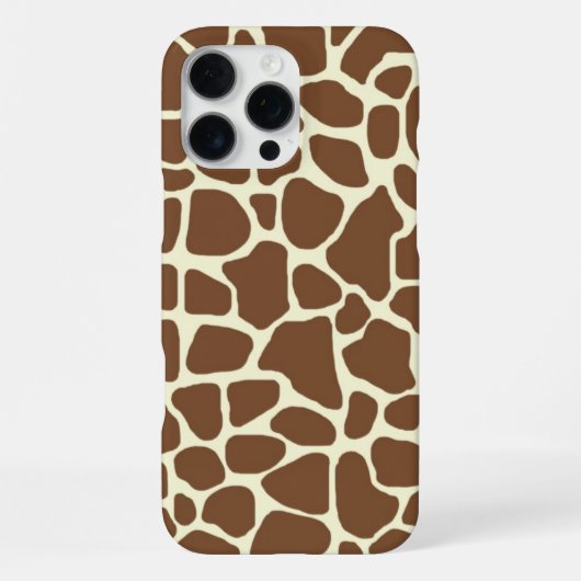 Giraffe iPhone Hoesje (Achterkant)