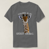  Giraffe is mijn dierlijk T-shirt (Design voorkant)