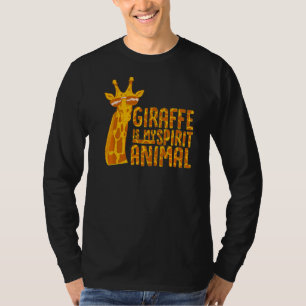 Giraffe is mijn gedistilleerde dierlijke Kinder Gi T-shirt