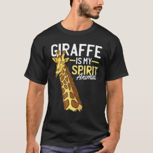 Giraffe is mijn geliefde Safari Wink T-shirt