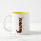 Giraffe J Tweekleurige Koffiemok (Links)