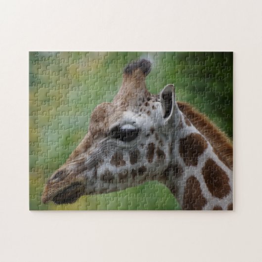 Giraffe Jigzaag Puzzle Legpuzzel (Horizontaal)