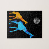 Giraffe Jigzaag Puzzle Legpuzzel (Horizontaal)