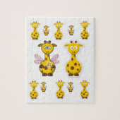 Giraffe Jigzaag Puzzle Legpuzzel (Verticaal)