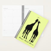Giraffe - + Jouw tekst toevoegen / Naam - Planner (Display)