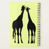 Giraffe - + Jouw tekst toevoegen / Naam - Planner (Achterkant)