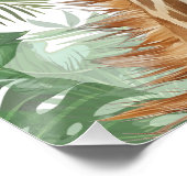 Giraffe Jungle Background  Perfect Poster (Hoek)